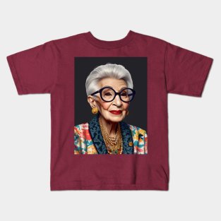 Iris Apfel Kids T-Shirt